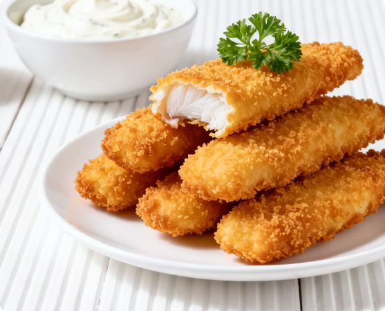 Onion Ring & Fish Fillet Sample